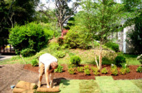 Sod installation is a quick and easy solution!