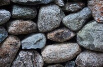 Dry-Laid Stone Wall Detail