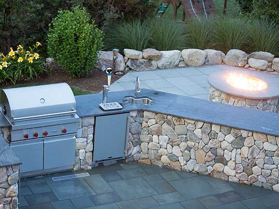 Outdoor Custom Kitchen - A true extension of the living space