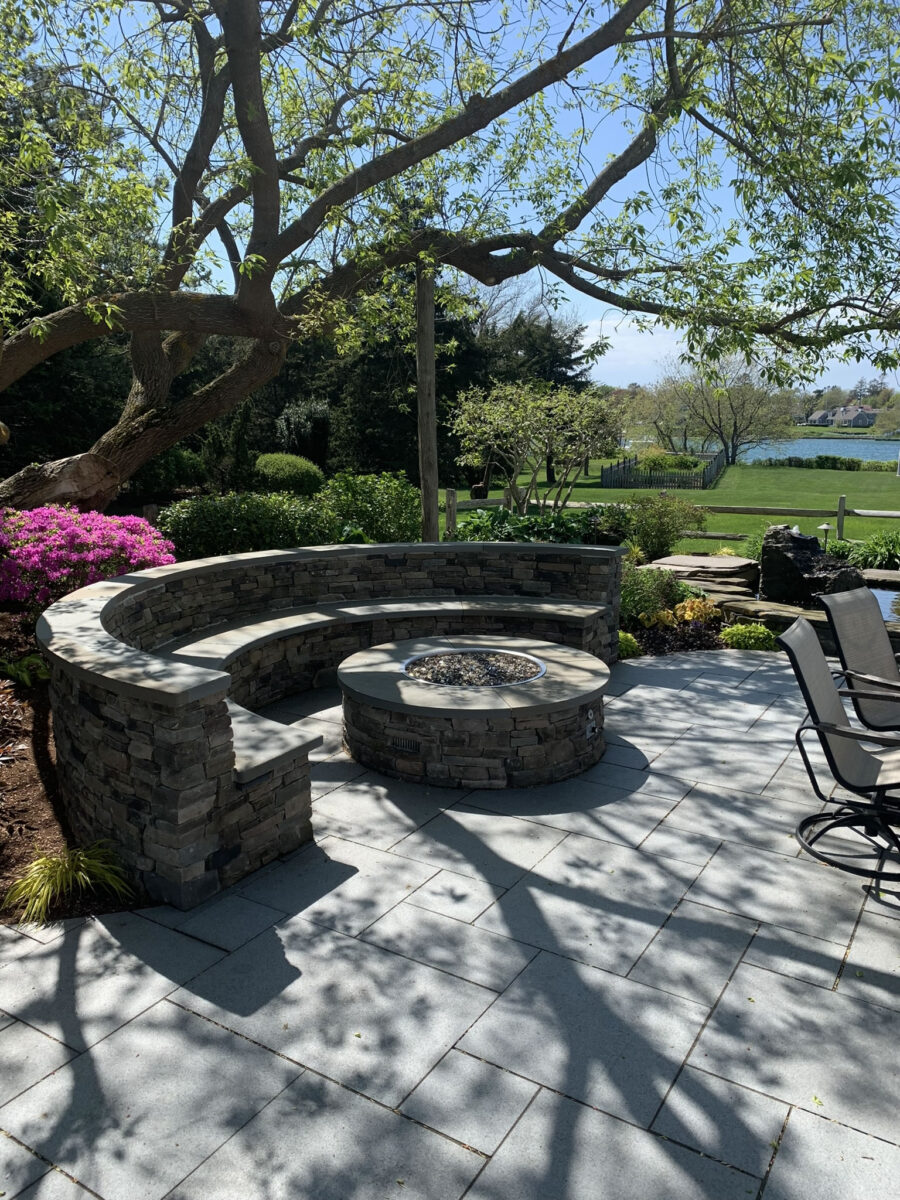 Todd Gas Fire Pit Cape Cod Hardscape